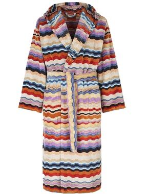 MISSONI Bonnie hooded bathrobe